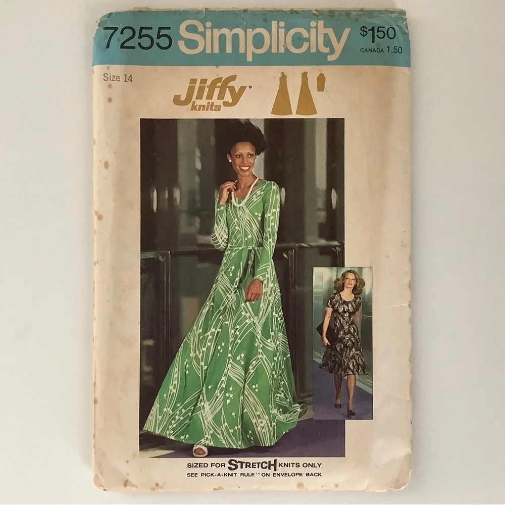 Simplicity 7255 Sewing Pattern - Picture 1 of 3